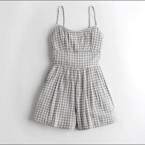 Hollister Gingham Romper